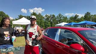 Apple Chill Fayetteville NC Car Show with BossMan Dlow [upl. by Fanchet]