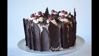 Black forest cake  recipe in english [upl. by Ariaec]