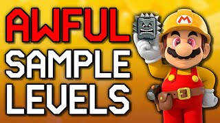 Ranking ALL 68 of Mario Maker’s AWFUL Sample Courses [upl. by Yedoc787]