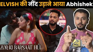 Zor Ki Barsaat Hui song  Jubin Nautiyal Abhishek Malhan Isha Malviya song review  Rahul Bhoj [upl. by Aitnuahs643]