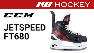 CCM JetSpeed FT680 Skate Review [upl. by Eldon]