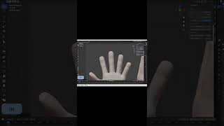 How I model a Hand in Blender  FREE DOWNLOAD [upl. by Nonnahs]