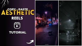 Copy Paste Method  How to make aesthetic videos on android  make aesthetic reels kaise Banaye [upl. by Iva]