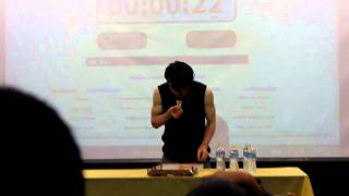 Takeru Kobayashi Devours pizza in under a minute [upl. by Cattima]