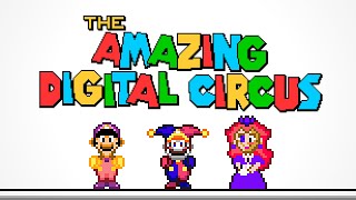 The Amazing Digital Circus Theme but with Super Mario World Soundfont [upl. by Merceer]