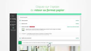 Comment revenir aux relevés format papier depuis le site mabanquebnpparibas [upl. by Ashwell]