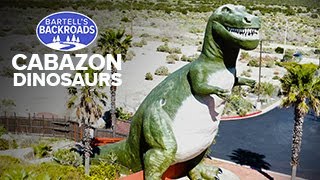 Worlds biggest dinosaurs live along a freeway in Southern California  Bartells Backroads [upl. by Elconin]