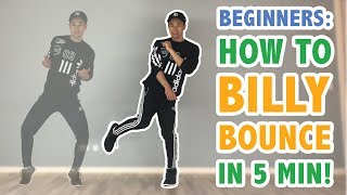 How To Do The Billy Bounce EASY Step By Step For Beginners  Basic Moves Dance Tutorial 37 [upl. by Odnama]