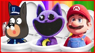 MEGAMIX Super Mario x Poppy Playtime x Sheriff Labrador  Skibidi Toilet Song  Meme Cover [upl. by Ruthven]