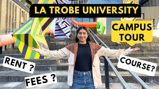 La Trobe University Campus Tour Australia  Vlog  Accommodation for International Students [upl. by Nnael]