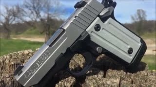 Sig Sauer P238 First Impressions [upl. by Lilas]