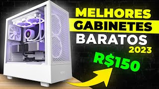 Os Melhores Gabinetes Gamer CxB Baratos Para Comprar em 2023  Bom Air Flow e com Fans Montar PC [upl. by Rowe]