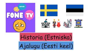 Historia Estniska svet [upl. by Sabella731]