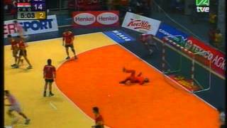 España  Croacia Final Mundial de Balonmano 2005 [upl. by Asiaj]