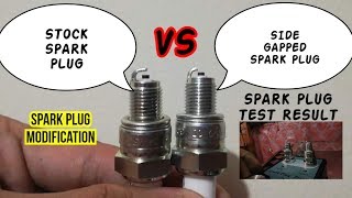 SPARK PLUG SIDE GAPPING  EFFECTIVE BA [upl. by Otrebliw]