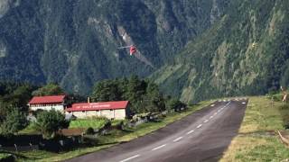 Lukla Airport Takeoff amp Landing November 5 2016 [upl. by Ailatan]