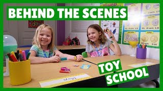 Behind the Scenes of a Toy School Kid Video [upl. by Ailedamla]