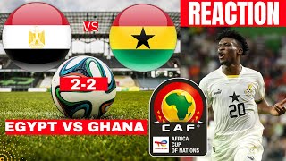 Egypt vs Ghana 22 Live Stream Africa Cup Nations AFCON Football Match Score Highlights Black Stars [upl. by Adia]