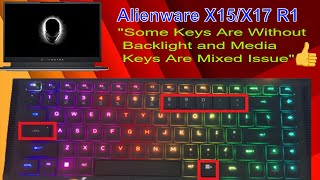 How to Replace Alienware M17x R1 keyboard  Alienware Laptop Repair [upl. by Rahs]