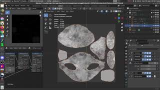 Blender  bake fur particle system on UVmap using geometry nodes [upl. by Donia]