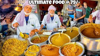 Rs79 Ultimate Food At 70 Years Old Baba Ka Dhaba in Jammu  Street Food India [upl. by Ara]