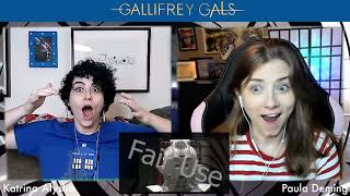 REACTION CLASSIC DOCTOR WHO EARTHSHOCK PART 1 amp 2 Gallifrey Gals Get Wibbly Wobbly [upl. by Culver]