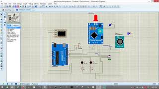 FIRE ALARM SYSTEMS using Proteus and Arduino [upl. by Nuahsyar82]