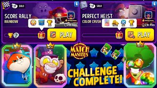 2 Solo Rainbow Solo Challenge Score Rally 2050 Score Color CrushRainbow 2500 ScoreMatch Masters [upl. by Martita]