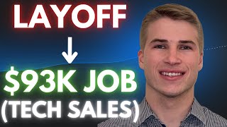 From Layoff to 93k Tech Sales Job  Christophers Story [upl. by Akcirederf]