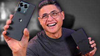 CHEGOU O melhor CELULAR que a MOTOROLA já fez EDGE 50 Ultra Unboxing e Impressões [upl. by Sirahc]