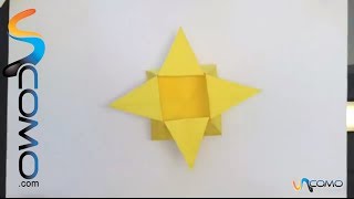 Hacer una caja con forma de estrella de papel [upl. by Nytsirhc]