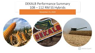 2020 DEKALB Performance Summary 108112 RM SS Hybrids [upl. by Rednasxela847]