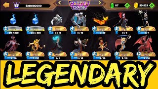 Castle Crush  All Legendary Cards In One Deck Castle Crush Gameplay [upl. by Edwina]