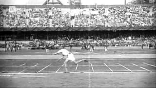 Olympics 1912 Two handed javelin throw [upl. by Celka]