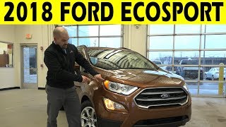 2018 Ford Ecosport Exterior amp Interior Walkaround [upl. by Jempty555]