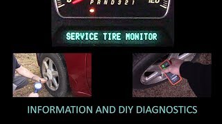 TrailblazerEnvoy Service Tire Monitor information and diy diagnosis NO REPAIR SHOWN [upl. by Aicnom]