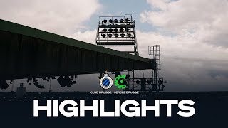 CLUB BRUGGE  CERCLE BRUGGE  HIGHLIGHTS  20232024 [upl. by Ecniv]