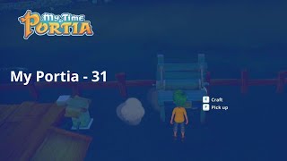 My Portia 31⚒️ I found good items and build a grinder [upl. by Eylatan]