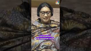 Menstruation Not A Handicap Union Minister Smriti Irani Opposes Paid Period Leave For Women  N18S [upl. by Porte892]