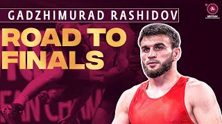 Gadzhimurad Rashidov AIN  Road to the 65kg European Finals [upl. by Bensky]