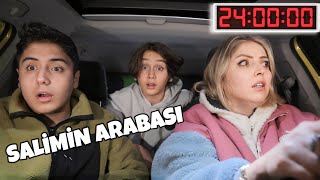 24 SAAT ARABA DA KALDIK SON ÇIKAN KAZANIR SALİMİN ARABASINDAN [upl. by Natanoj]