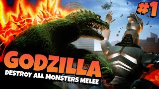 Godzilla Destroy All Monsters Melee  Part 1  GODZILLA [upl. by Karl]