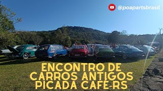 ENCONTRO CARROS ANTIGOS PICADA CAFÉ 2024  CARROS A VENDA  ANTIGOMOBILISMO [upl. by Kcirdor]