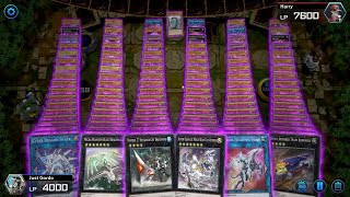 WHEN YOU FUSE 100 MONSTERS IN YUGIOH MASTER DUEL THE GAME BREAKS [upl. by Eniawed533]