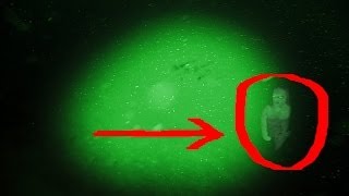 Mermaid Caught on Underwater Nightvision Camera Shocking Footage [upl. by Ahsemaj]