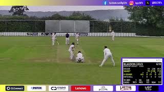 Barrow Gurney CC  1st XI Vs Blagdon CC  1st XI [upl. by Trebled]