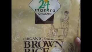 review 24 mantrabrandorganic brown rice sona masuri [upl. by Juakn345]