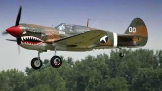 Curtiss P40 Warhawk and god [upl. by Assille817]