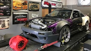 TorqStorm Supercharged 240sx Hits The Dyno [upl. by Weisburgh]