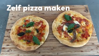 Pizzadeeg maken en beleggen  Samen koken met Allerhande [upl. by Aekal]